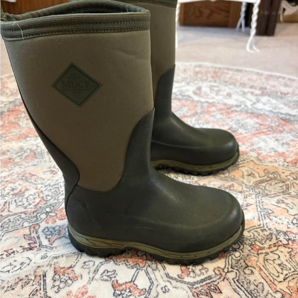Muck Kids' Green Boots